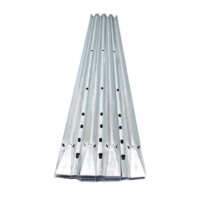 ISO9001 2008 Πιστοποιημένο Ζεστό Ζαλβανισμένο W Beam Guardrail για την Προστασία Δρόμων