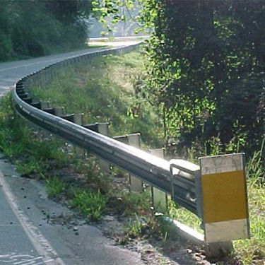 Δρόμος με καμπυλωτή κάμψη Φραγίδα Γκαλβανισμένου Χάλυβα