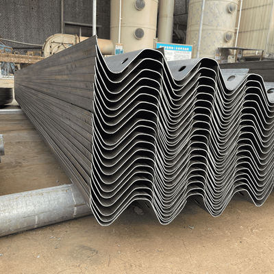 Q235 Q345 W Beam Aashto M180 Highway Guardrail με πιστοποίηση CE/BV/ISO 14001