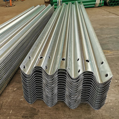 Q235 Q345 W Beam Aashto M180 Highway Guardrail με πιστοποίηση CE/BV/ISO 14001