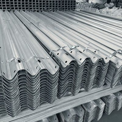 Πρότυπο AASHTO M-180 W Beam Guardrail για οδικά εμπόδια κυκλοφορίας από χάλυβα