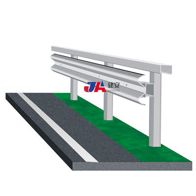 AASHTO M-180 Τυπικό Ζυγισμένο W Beam Highway Guardrail για την προστασία από το φράγμα της σύγκρουσης