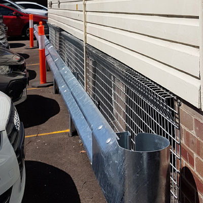 Ζεστό βάψιμο Ζυγισμένο U Channel Spacer Block W Beam Highway Guardrail για ασφαλή οδική κυκλοφορία