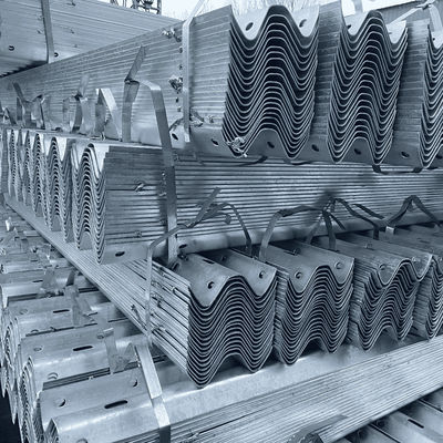 AASHTO M-180 Standard Highway Guardrail με τερματικό άκρο Bullnose Hot Dip Galvanized
