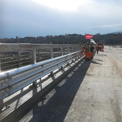 Q345 SJ345R Σύστημα προστασίας τριών δομών από γαλβανισμένο χάλυβα για την ασφάλεια των οδικών οδών