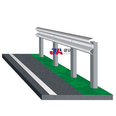 ISO9001/TUV/ BV/CE Πιστοποιημένο W Beam Guardrail για προστασία από τροχαία ατυχήματα με θερμότατα γαλβανισμό