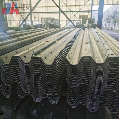 ISO9001/TUV/ BV/CE Πιστοποιημένο W Beam Guardrail για προστασία από τροχαία ατυχήματα με θερμότατα γαλβανισμό